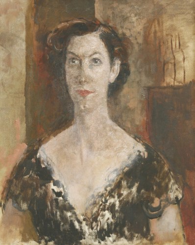 Lot 451 - Augustus Edwin John OM RA (1878-1961)
PORTRAIT OF MRS ANNIE DAVIS