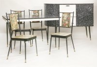 Lot 674 - A dining room suite