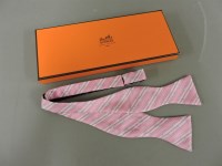 Lot 81 - An Hermès bow tie