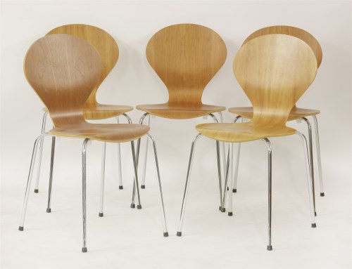 Lot 557 - Six bentwood 'Ant' chairs