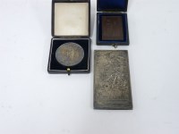 Lot 1048 - Three photographic medallions
