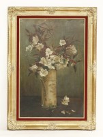 Lot 1414 - Miss L Luard (fl. 1898-1908)
STILL LIFE OF A VASE OF FLOWERS
Signed l.r.