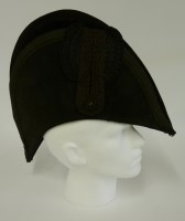 Lot 1189 - An English bicorn hat