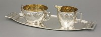Lot 1129 - A WMF silver plated strawberry set