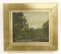 Lot 1380 - Hugh Munro (1873-1939)
'SHAWE POND'
Signed and inscribed with title verso