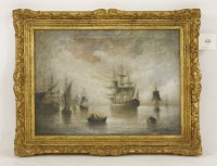 Lot 1415 - Dennis Randall (20th century)
FIVE VIEWS OF SHIPS AT SEA
Signed