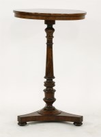 Lot 1541 - A Regency rosewood circular top lamp table