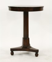 Lot 1542 - A Regency rosewood lamp table