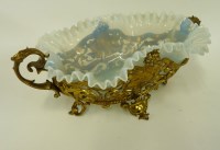 Lot 1217 - A 19th century two handled gilt metal centre piece