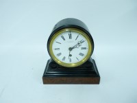 Lot 1325 - A 19th ebonised mantel clock by Charles Frodsham