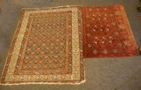 Lot 1443 - A Turkoman rug