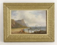 Lot 1421 - Attributed to William James Durant Ready (1823-1873)
A COASTAL SCENE