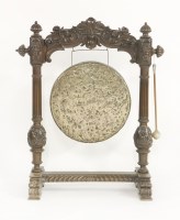 Lot 599 - A Victorian 'country house' dinner gong