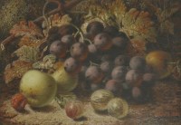 Lot 306 - Oliver Clare (1853-1927)
A STILL LIFE OF GRAPES