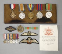 Lot 183 - A medal group of five