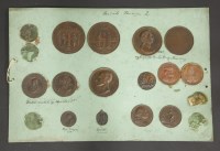 Lot 134 - Fifty-six copper electrotyped copies of foreign medals