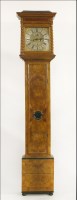 Lot 372 - A walnut eight-day longcase clock