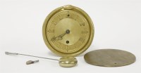 Lot 383 - A Vulliamy dial and regulator movement