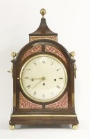 Lot 385 - A Regency mahogany gilt brass mounted bracket clock