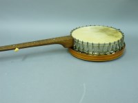 Lot 217 - A modern strung banjo