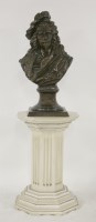 Lot 192 - A reproduction bronze bust