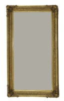 Lot 1468 - A large modern gilt framed wall mirror