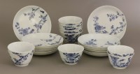 Lot 60 - Ten blue and white Tea Bowls and Saucers