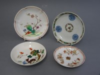 Lot 623 - An attractive famille verte saucer