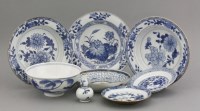 Lot 624 - Blue and white