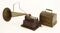 Lot 1143 - An Edison 'Red Gem' phonograph