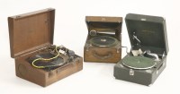 Lot 1148 - A Selectaphone patent gramophone