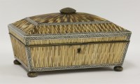 Lot 150 - An Anglo-Indian porcupine quill