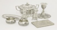 Lot 35 - A collection of Persian metalwares
