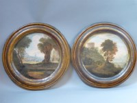 Lot 542 - A pair of landscapes
On board