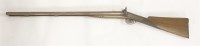 Lot 245 - A double-barrelled percussion shotgun