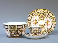 Lot 299 - A set of twelve Royal Crown Derby 'Imari' coffee cups and saucers