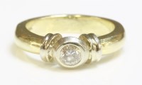Lot 3 - A single stone diamond ring