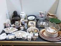 Lot 277 - A collection of ceramic ornamental wares