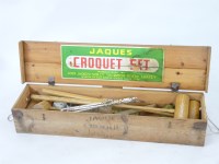 Lot 416 - A Jaques croquet set