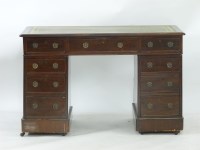 Lot 714 - A Victorian mahogany desk