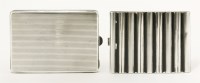 Lot 31 - An Austrian silver cigarette case