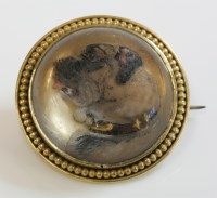 Lot 294 - A Victorian gold mounted
