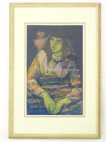 Lot 517 - Wyn Casbolt (1914-1963)
PORTRAIT OF BARBARA
Mixed media
36 x 22.5cm