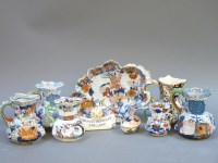 Lot 369 - Six Masons ironstone jugs