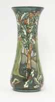 Lot 232 - A Moorcroft 'Hollyhatch' vase