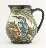 Lot 251 - A Moorcroft 'Kingfisher' jug