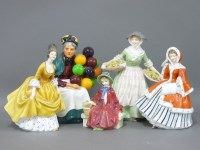 Lot 263 - Five Royal Doulton figures