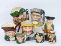 Lot 266 - Four Royal Doulton character jugs