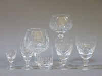 Lot 288 - A quantity of cut drinking glasses