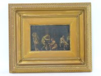 Lot 537 - Italian School (late 19th century)
MANNERIST BATHERS
Oil on copper
17 x 23